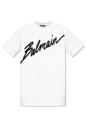 Tシャツ・カットソー BALMAIN Men T Shirts EH1EG010BB17 GAB White White Designer T-shirts - Men | Balmain